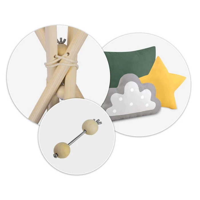 Вигвам детский NK-406 Nukido зеленый