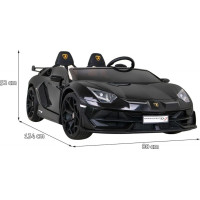 Детская аккумуляторная машинка Lamborghini SVJ DRIFT Черная