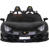 Детская аккумуляторная машинка Lamborghini SVJ DRIFT Черная