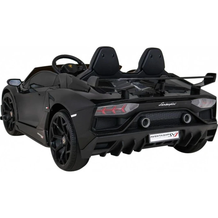 Детская аккумуляторная машинка Lamborghini SVJ DRIFT Черная