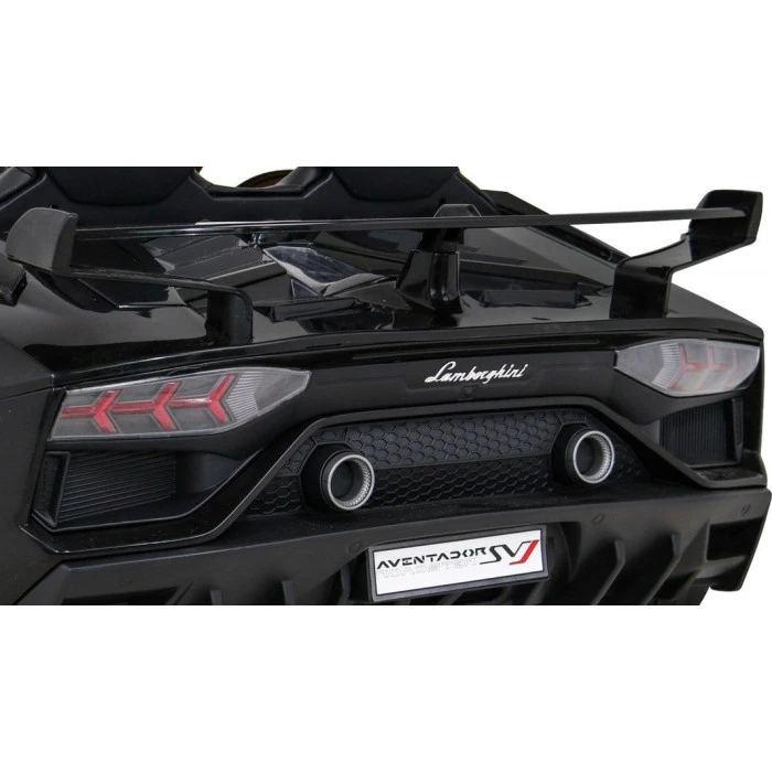 Детская аккумуляторная машинка Lamborghini SVJ DRIFT Черная