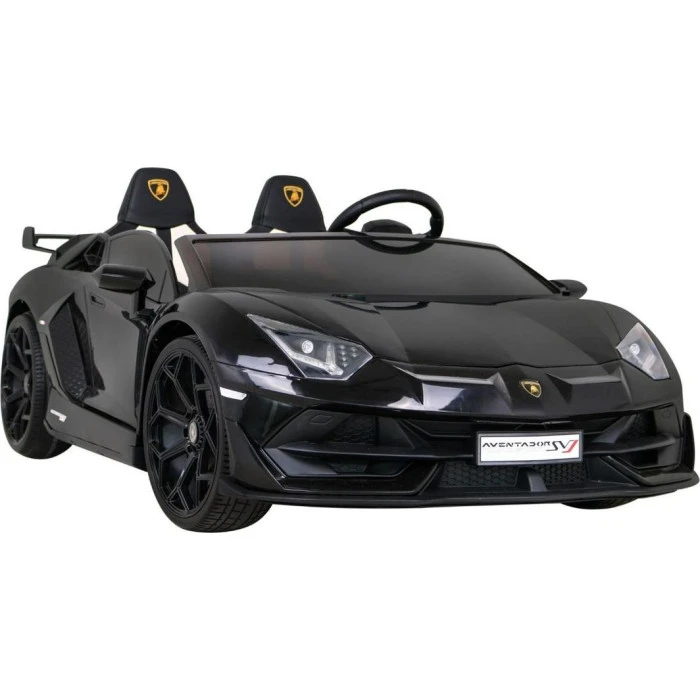 Детская аккумуляторная машинка Lamborghini SVJ DRIFT Черная