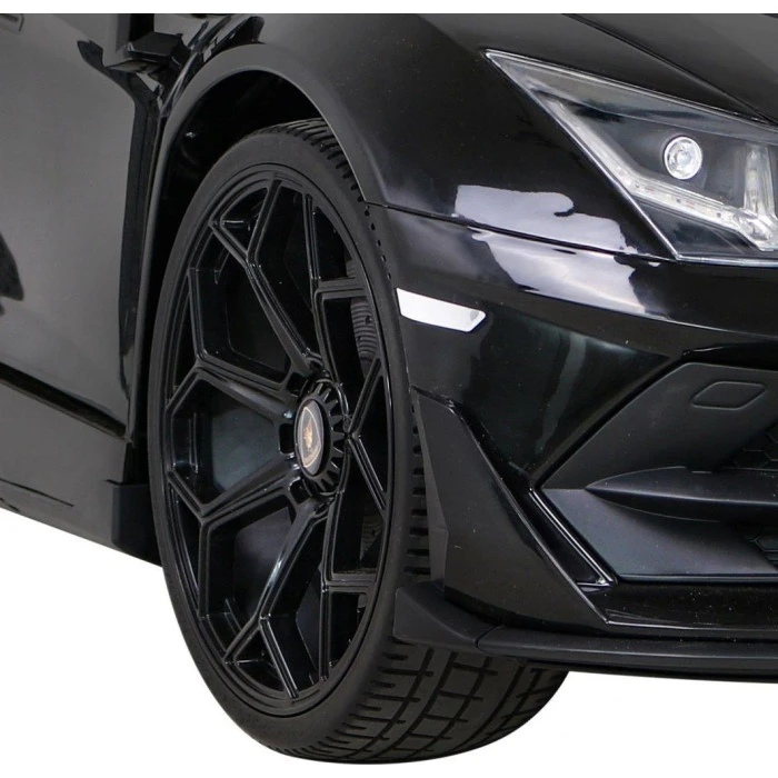 Детская аккумуляторная машинка Lamborghini SVJ DRIFT Черная