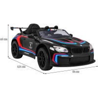 Детская аккумуляторная машинка BMW M6 GT3 Черная