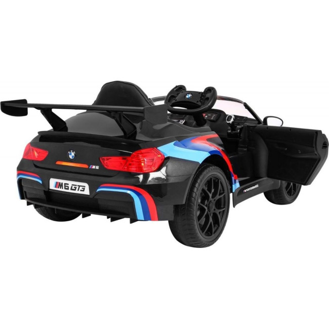 Детская аккумуляторная машинка BMW M6 GT3 Черная
