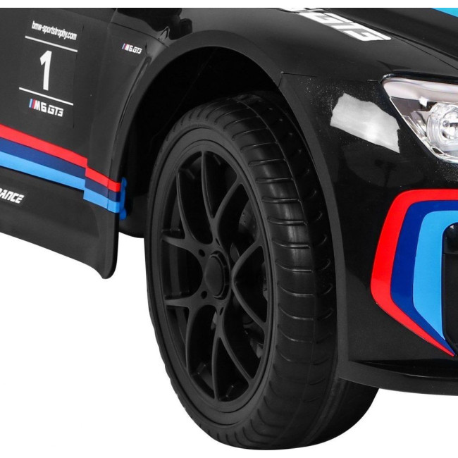 Детская аккумуляторная машинка BMW M6 GT3 Черная