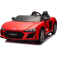Детская аккумуляторная машинка Audi Spyder R8 LIFT Красная
