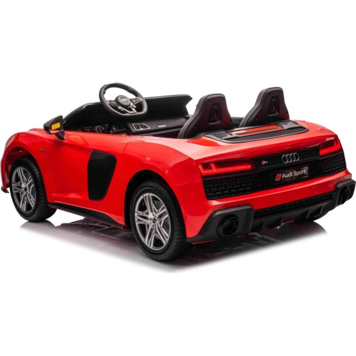 Детская аккумуляторная машинка Audi Spyder R8 LIFT Красная