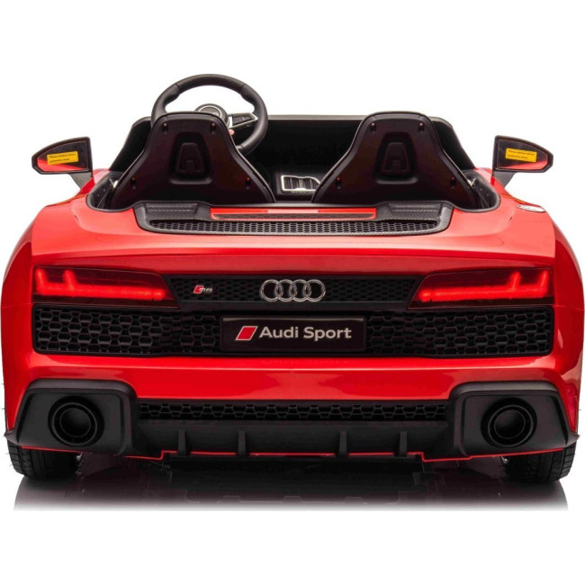 Дитяча акумуляторна машинка Audi Spyder R8 LIFT Червона