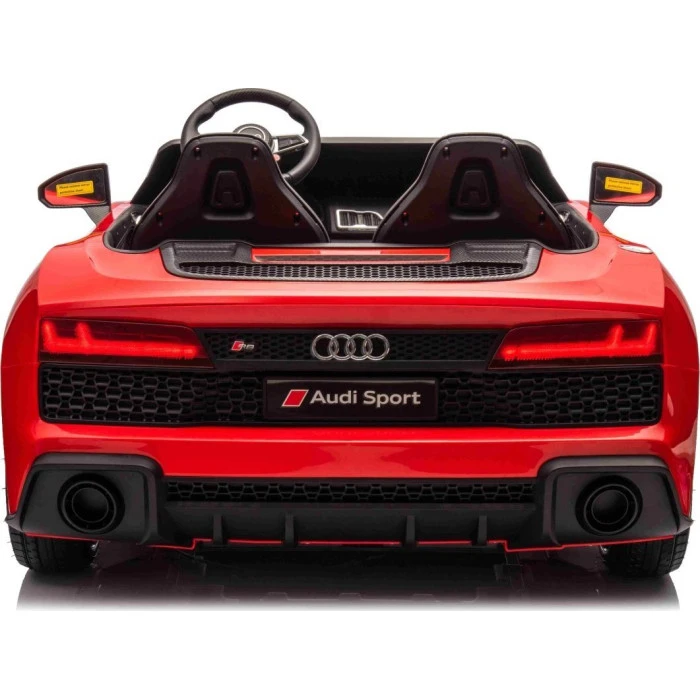 Детская аккумуляторная машинка Audi Spyder R8 LIFT Красная