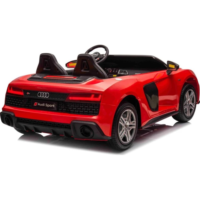 Детская аккумуляторная машинка Audi Spyder R8 LIFT Красная