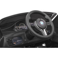 Детская аккумуляторная машинка BMW X6M XXL для 2 детей Черная