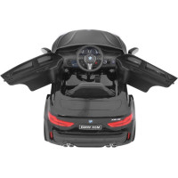 Детская аккумуляторная машинка BMW X6M XXL для 2 детей Черная