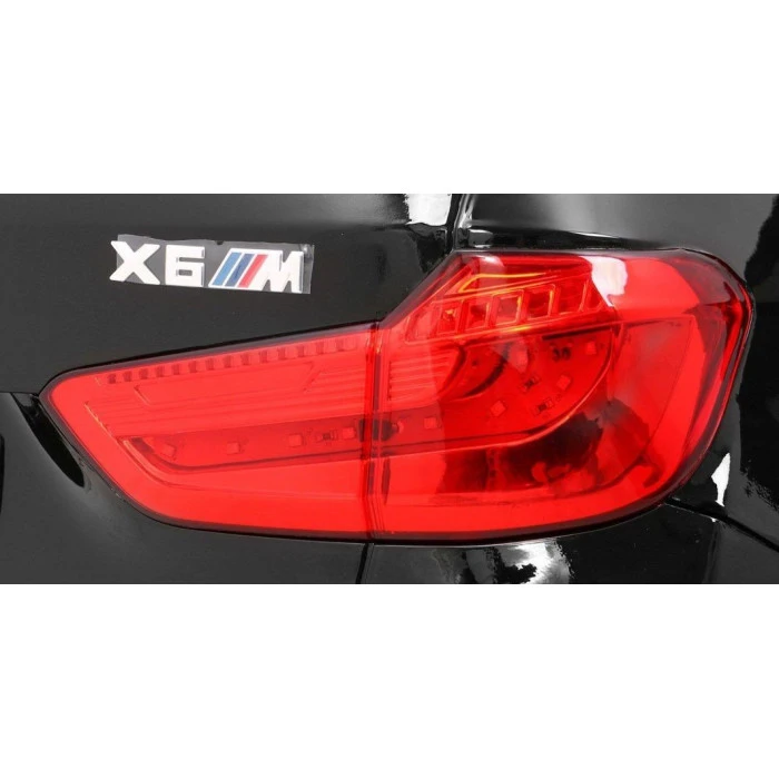 Дитяча акумуляторна машинка BMW X6M XXL для 2 дітей Чорна