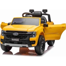 Дитяча акумуляторна машинка Ford Ranger LIFT Жовта