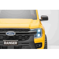 Детская аккумуляторная машинка Ford Ranger LIFT Желтая