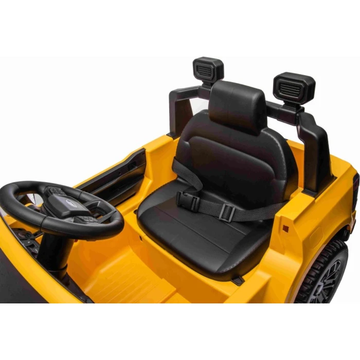 Детская аккумуляторная машинка Ford Ranger LIFT Желтая