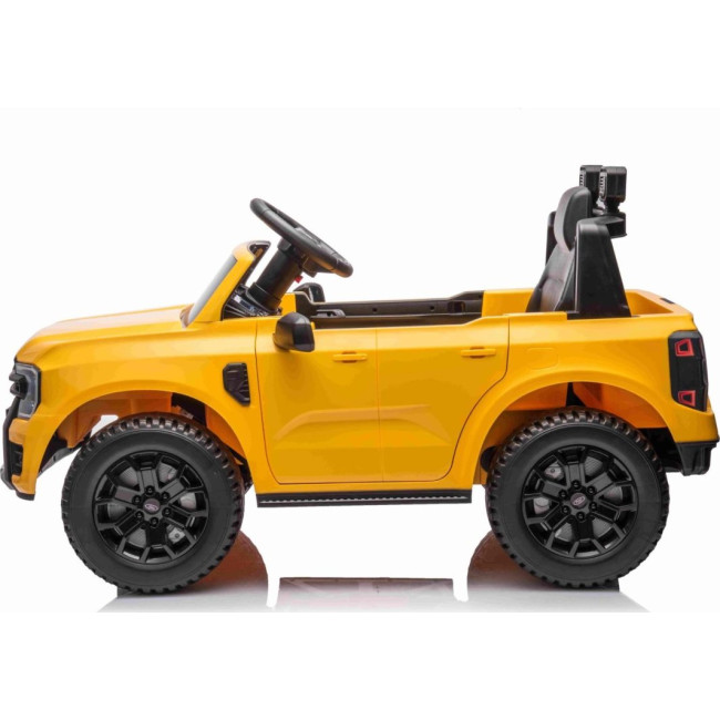 Дитяча акумуляторна машинка Ford Ranger LIFT Жовта