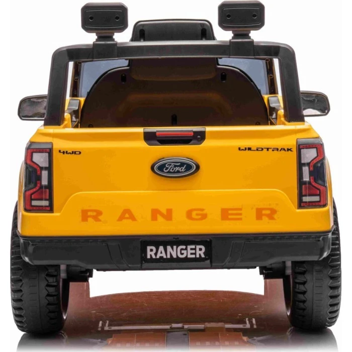 Детская аккумуляторная машинка Ford Ranger LIFT Желтая