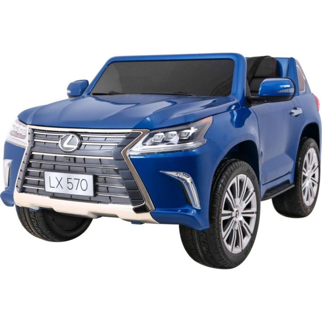 Детская аккумуляторная машинка Lexus LX570 Синяя