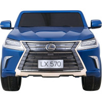 Дитяча акумуляторна машинка Lexus LX570 Синя