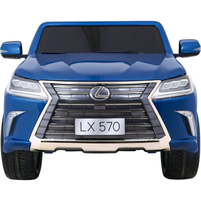 Детская аккумуляторная машинка Lexus LX570 Синяя