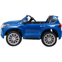 Дитяча акумуляторна машинка Lexus LX570 Синя