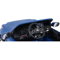 Дитяча акумуляторна машинка Lexus LX570 Синя