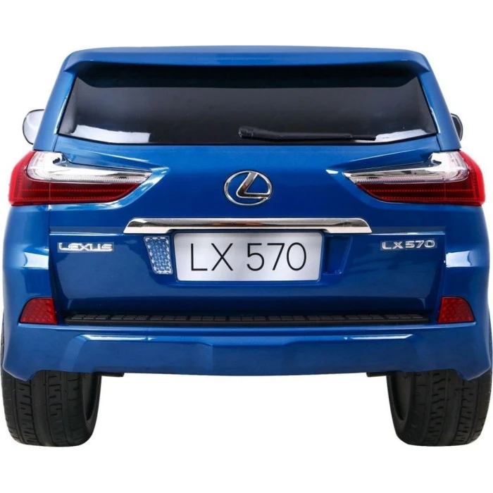 Детская аккумуляторная машинка Lexus LX570 Синяя