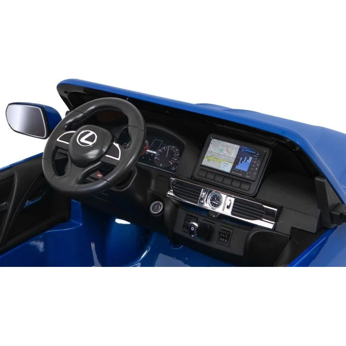 Детская аккумуляторная машинка Lexus LX570 Синяя