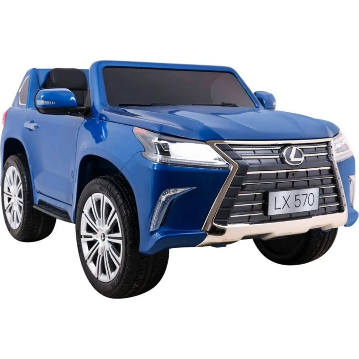 Детская аккумуляторная машинка Lexus LX570 Синяя