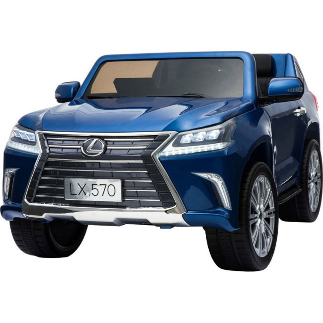 Детская аккумуляторная машинка Lexus LX570 Синяя