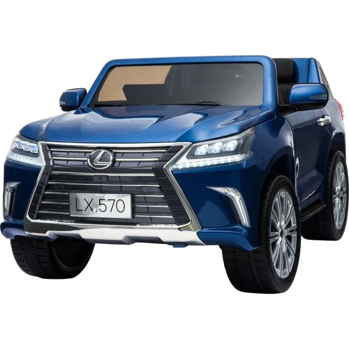 Детская аккумуляторная машинка Lexus LX570 Синяя