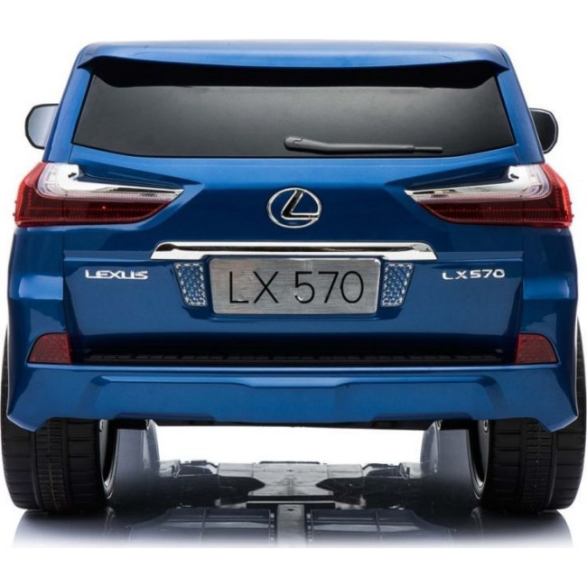 Детская аккумуляторная машинка Lexus LX570 Синяя