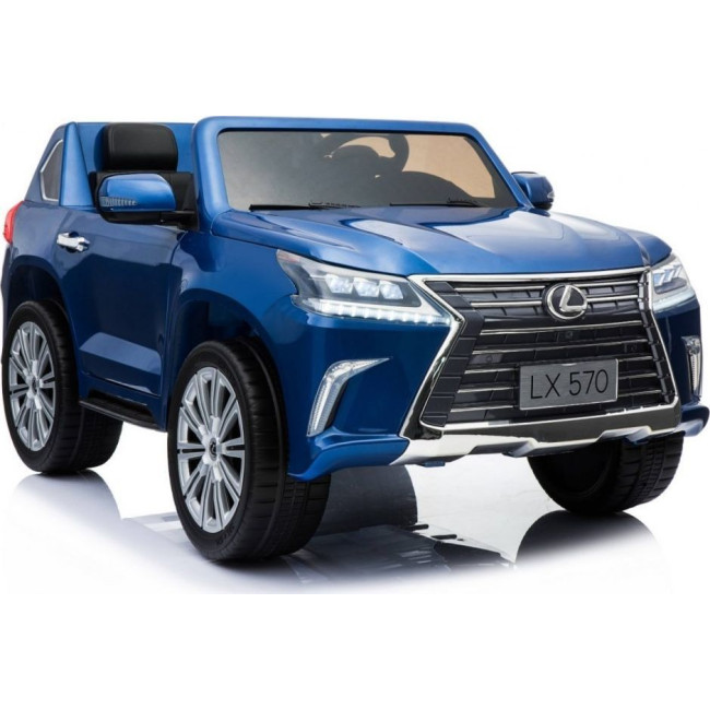 Детская аккумуляторная машинка Lexus LX570 Синяя