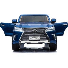 Детская аккумуляторная машинка Lexus LX570 Синяя