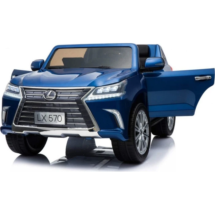 Детская аккумуляторная машинка Lexus LX570 Синяя
