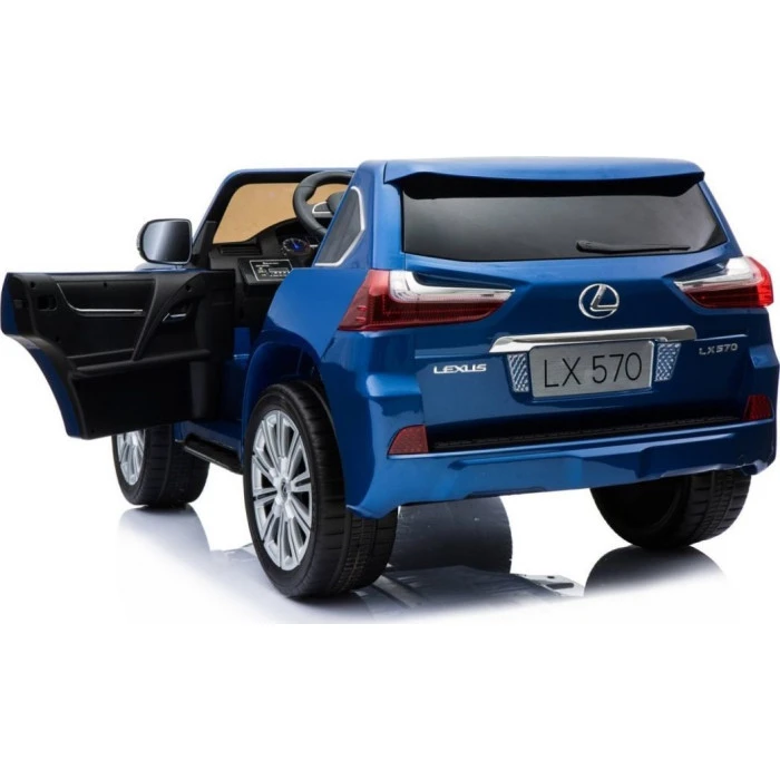 Детская аккумуляторная машинка Lexus LX570 Синяя