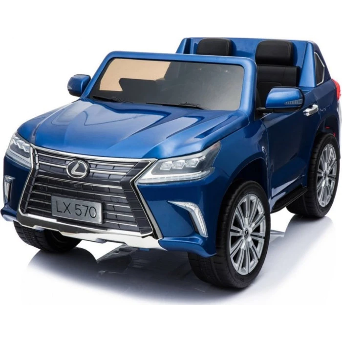 Детская аккумуляторная машинка Lexus LX570 Синяя