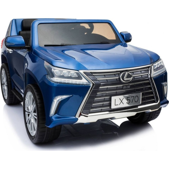 Детская аккумуляторная машинка Lexus LX570 Синяя