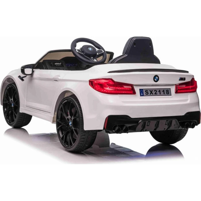 Детская аккумуляторная машинка BMW M5 DRIFT Белая