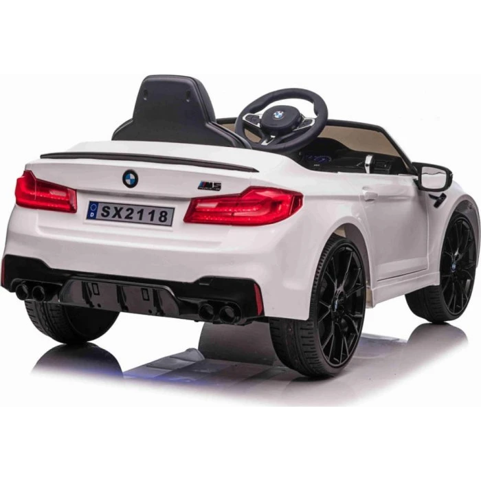 Детская аккумуляторная машинка BMW M5 DRIFT Белая