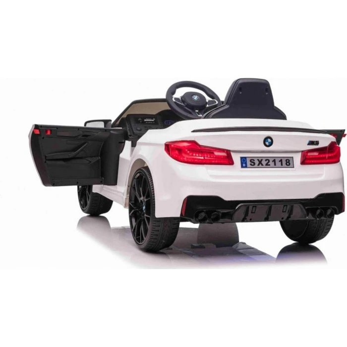 Детская аккумуляторная машинка BMW M5 DRIFT Белая