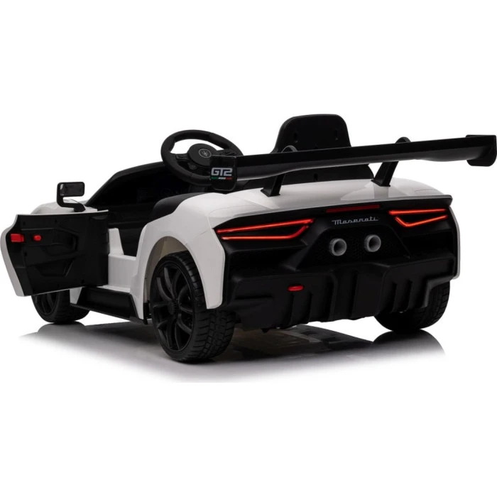 Дитяча акумуляторна машинка Maserati MC20 GT2 Біла