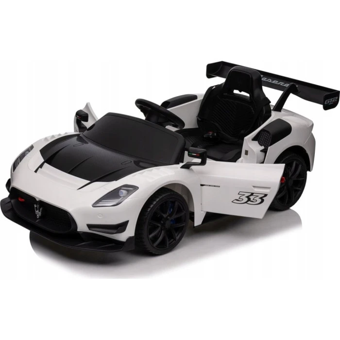 Дитяча акумуляторна машинка Maserati MC20 GT2 Біла