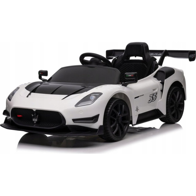 Дитяча акумуляторна машинка Maserati MC20 GT2 Біла