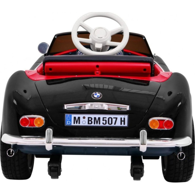 Детская аккумуляторная машинка BMW 507 Retro Черная