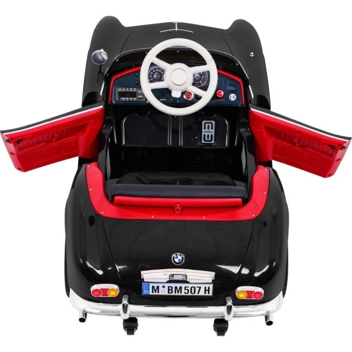 Дитяча акумуляторна машинка BMW 507 Retro Чорна