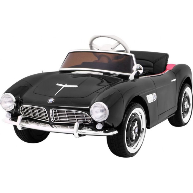 Детская аккумуляторная машинка BMW 507 Retro Черная