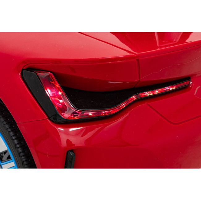 Детская аккумуляторная машинка BMW i4 для детей Красная
